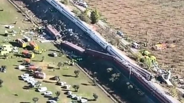 accidente, tren, Urdes