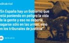 Una gestión criminal