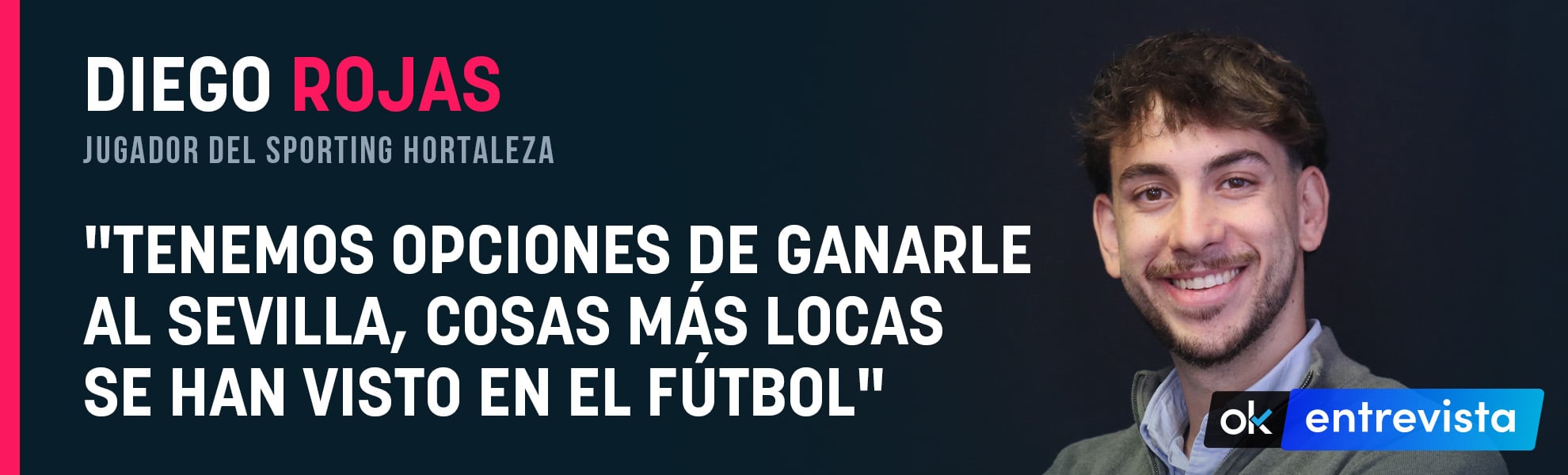 Diego Rojas, capitán del Sporting Hortaleza: Tenemos opciones de ganarle al Sevilla, cosas más locas se han visto