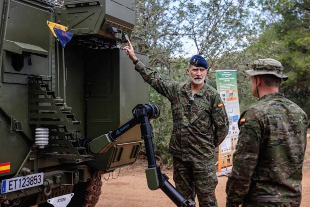 El Rey Felipe VI en Valencia. (Foto: Europa Press)