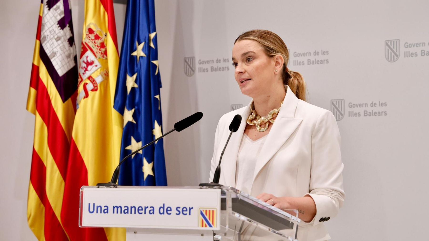 La presidenta del Govern balear, Marga Prohens.
