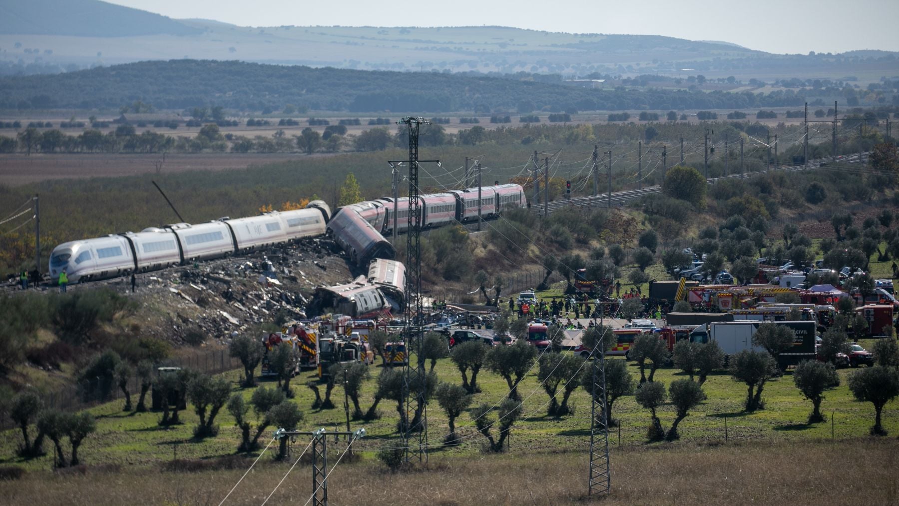 La juez decreta secreto de sumario y prohíbe el acceso de terceras personas a la zona del accidente ferroviario en Urda