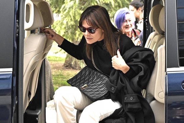 María José Suárez, accidente tren
