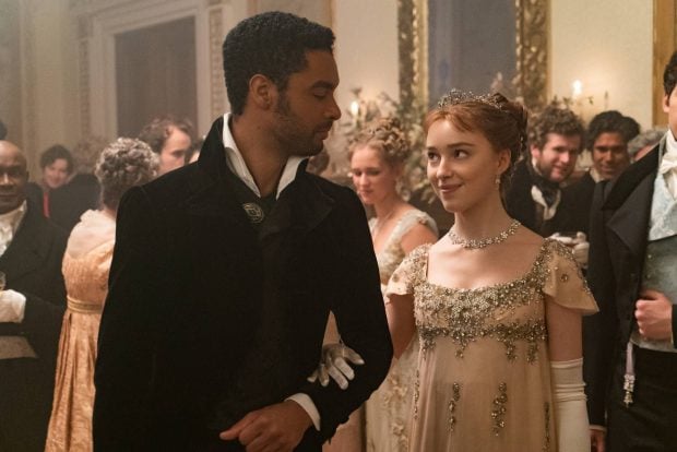Escena de 'Bridgerton'. (Netflix)