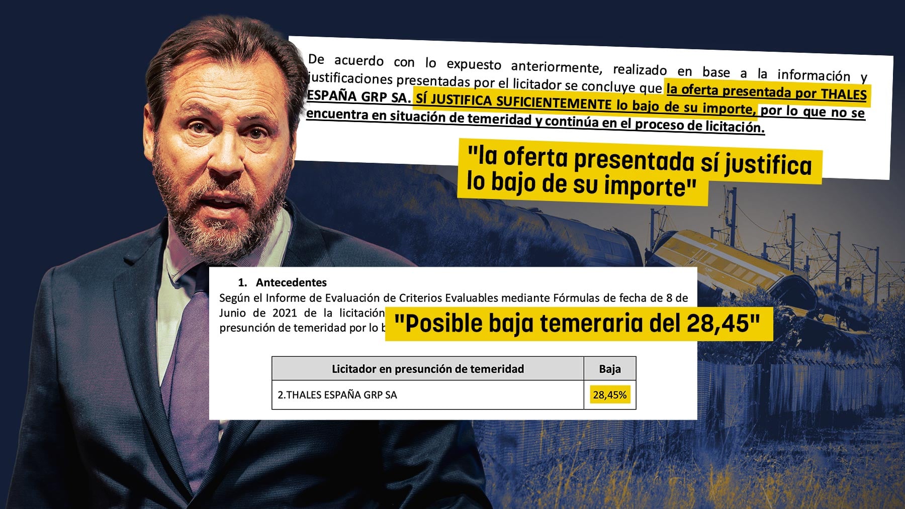 El Gobierno encargó la seguridad de la línea de Urda a una oferta tan barata que hasta Adif pidió explicaciones