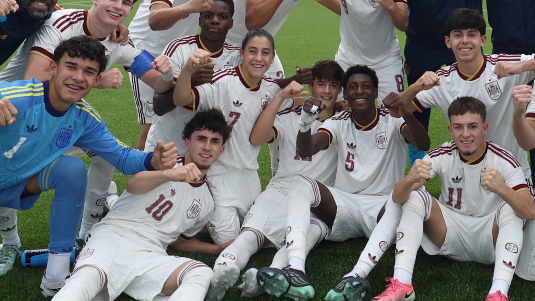 Alberto Ruiz, una de las joyas del Real Madrid, guía a España a semifinales del Mundial sub-15