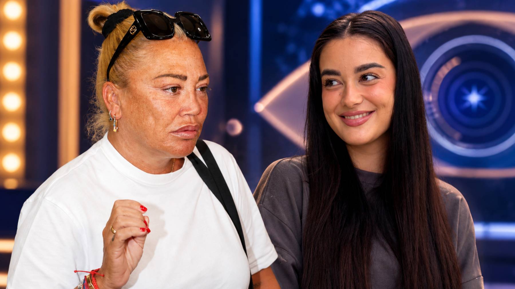 Belén Esteban y Juls Janeiro. (Foto: Europa Press)