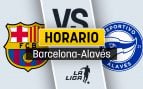 Barcelona Alavés horario