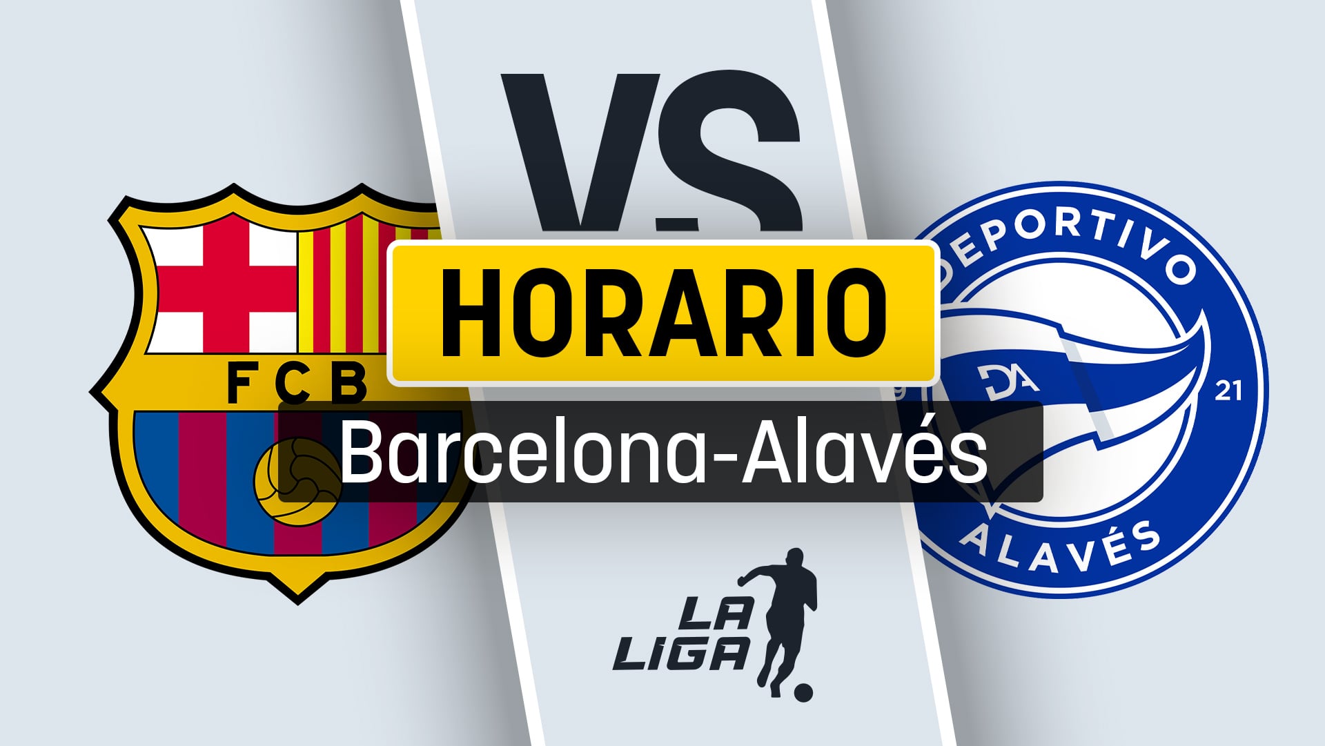 Barcelona – Alavés, de la Liga.