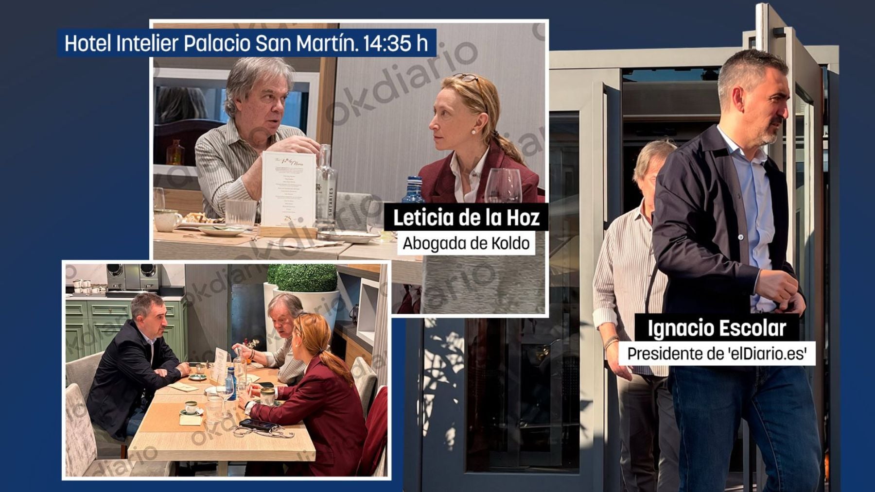 Leticia de la Hoz, José Manuel Romero e Ignacio Escolar.