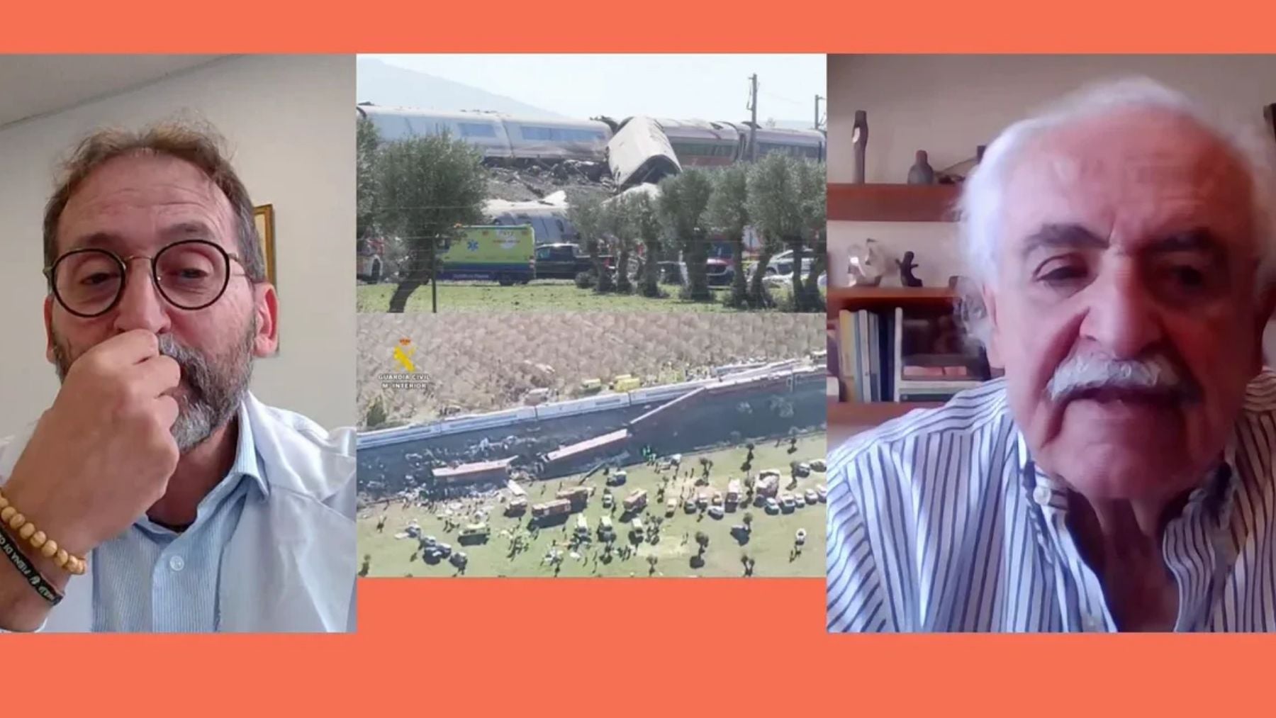 Ricardo Díaz y José Trigueros aportan luz sobre el accidente ferroviario de Urda (‘Espejo Público’).