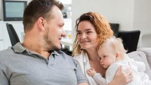 pareja, familia