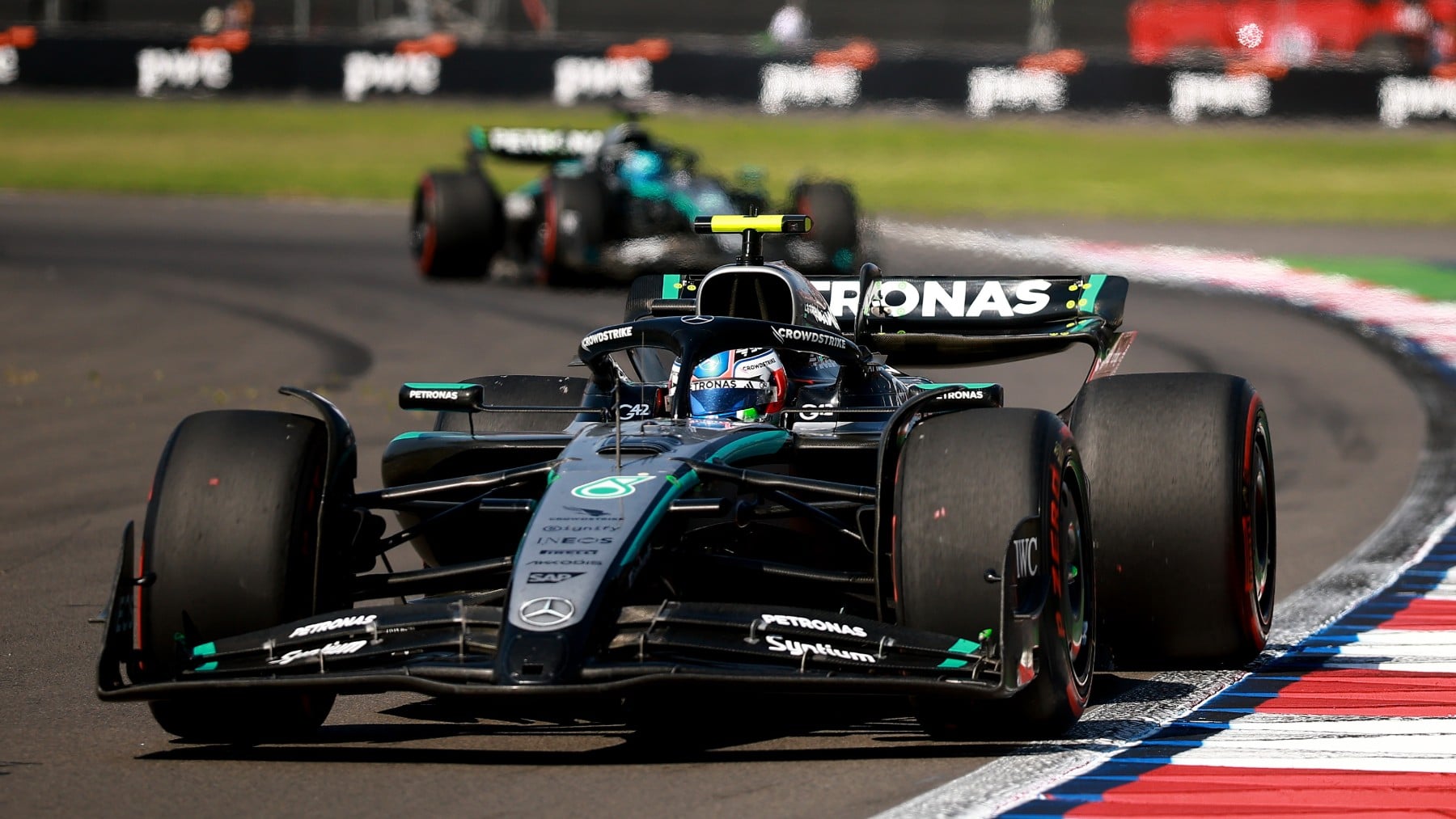 Mercedes prepara el champagne en México: Antonelli advierte y Alonso y Sainz piensan en la Q2
