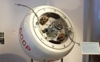 Modelo de una cápsula Venera en un museo, similar al Kosmos 482, objeto de la reentrada de basura espacial calculada con IA