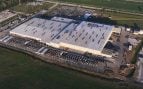 Vista aérea del centro de cómputo Colossus de SpaceXSI, donde se instalan chips de IA