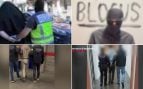 Blocus, saqueos, saqueadores, Madrid, Barcelona, comercios, pillaje, tiendas, Policía