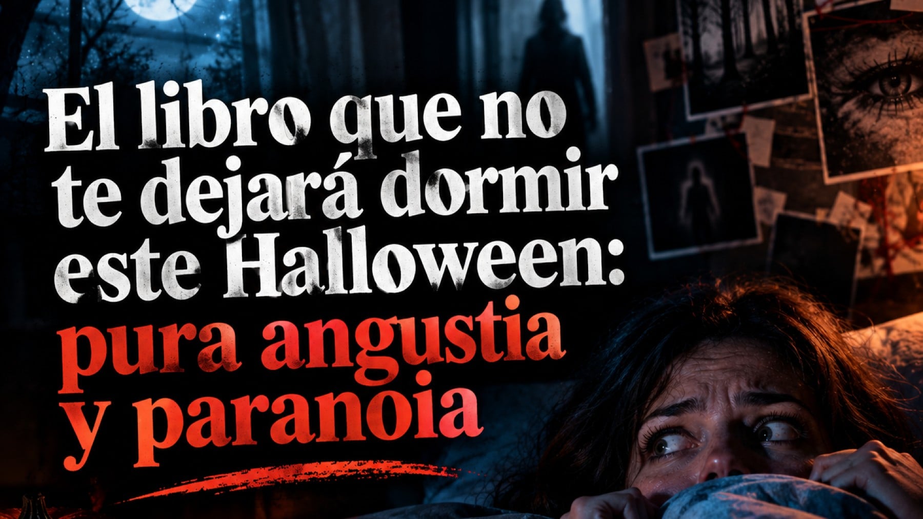 El libro que no te dejará dormir en Halloween (IA).