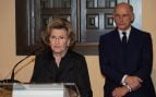 La reina Sonia en Málaga. (Foto: EP)