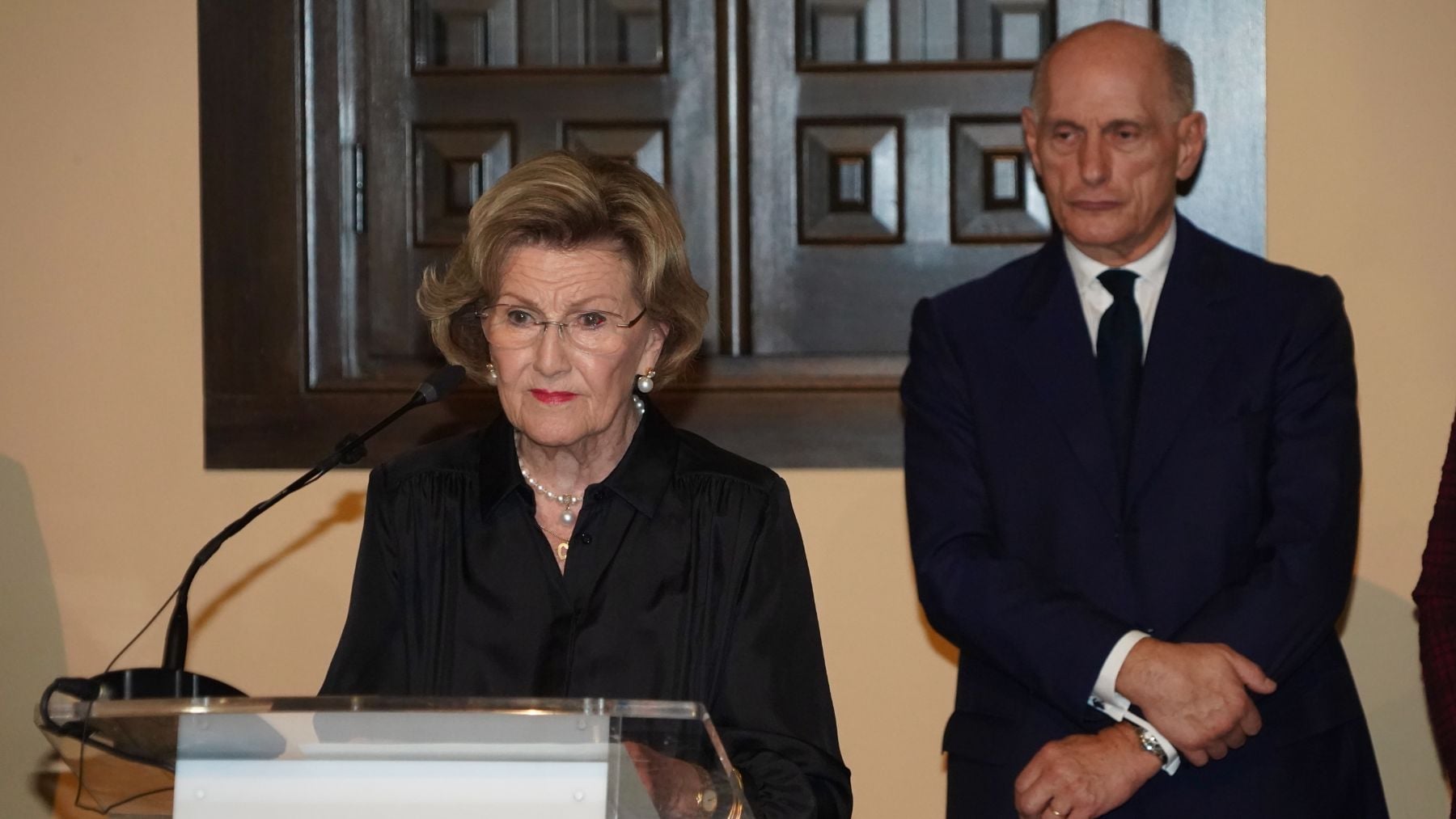 La reina Sonia en Málaga. (Foto: EP)