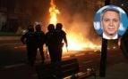 Vicente Vallés, presentador de Antena 3 Noticias, sobre los disturbios: «Episodios como estos se repiten en medio de una campaña electoral cada vez más crispada»