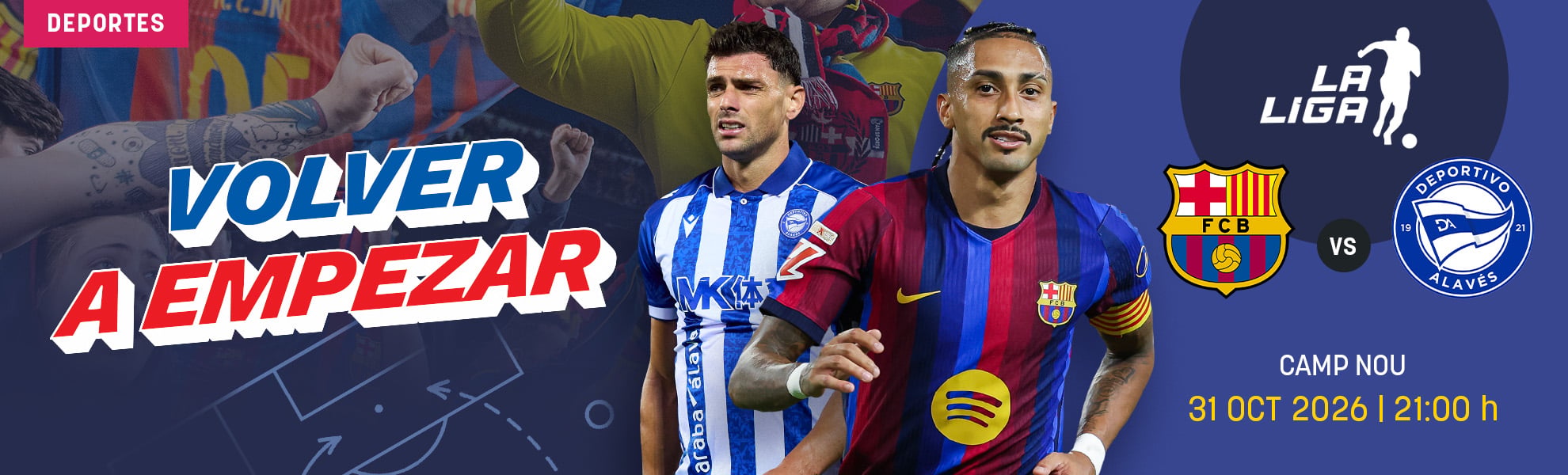Barcelona - Alavés: volver a empezar