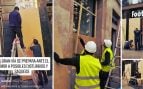 Madrid se blinda por miedo a los saqueos: las tiendas tapian sus escaparates ante las protestas en Halloween
