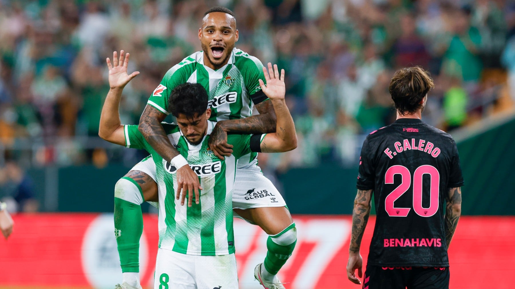 Betis – Málaga. (EFE)