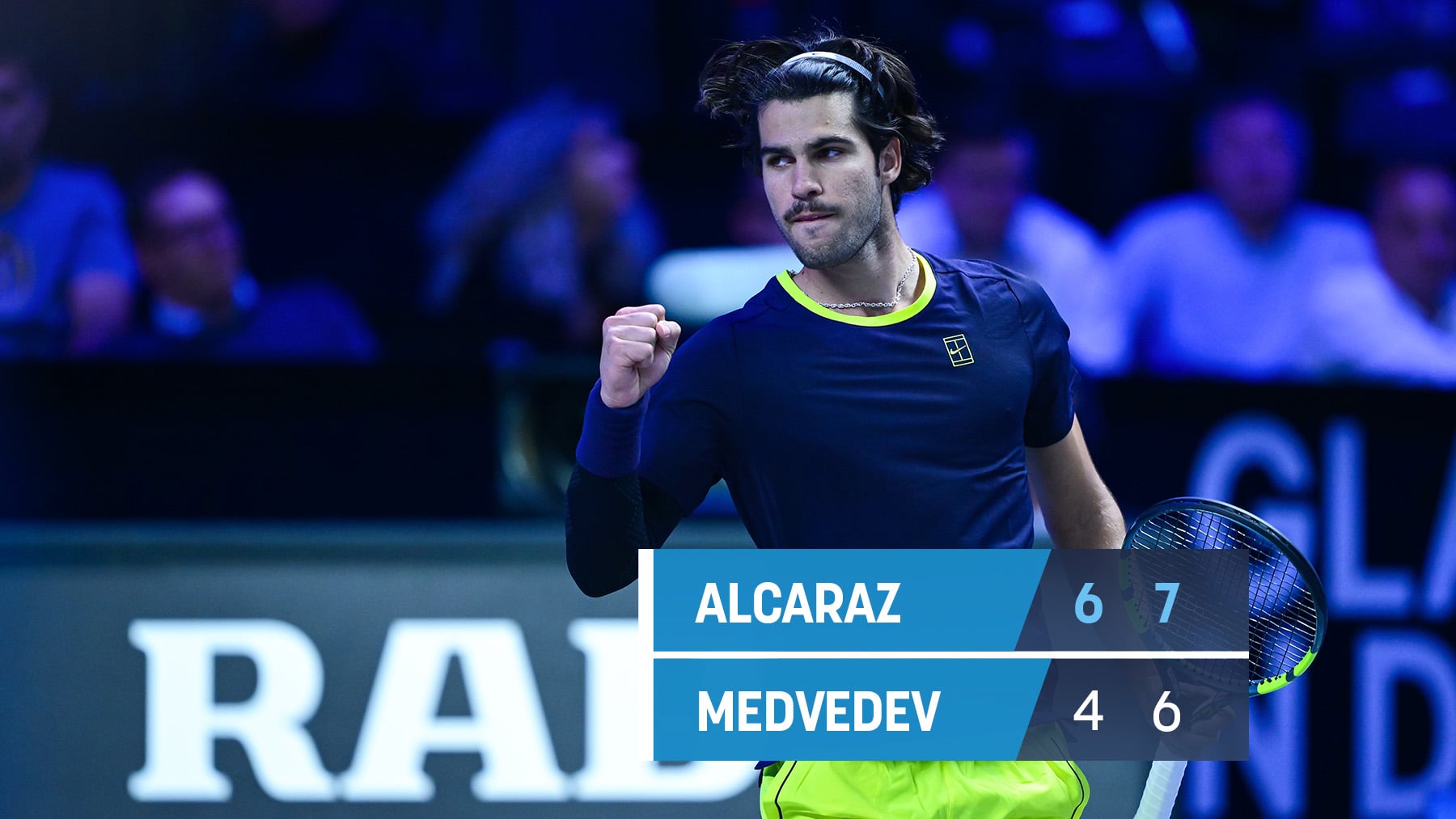 Alcaraz se cobra la venganza ante Medvedev para alcanzar la final en Viena