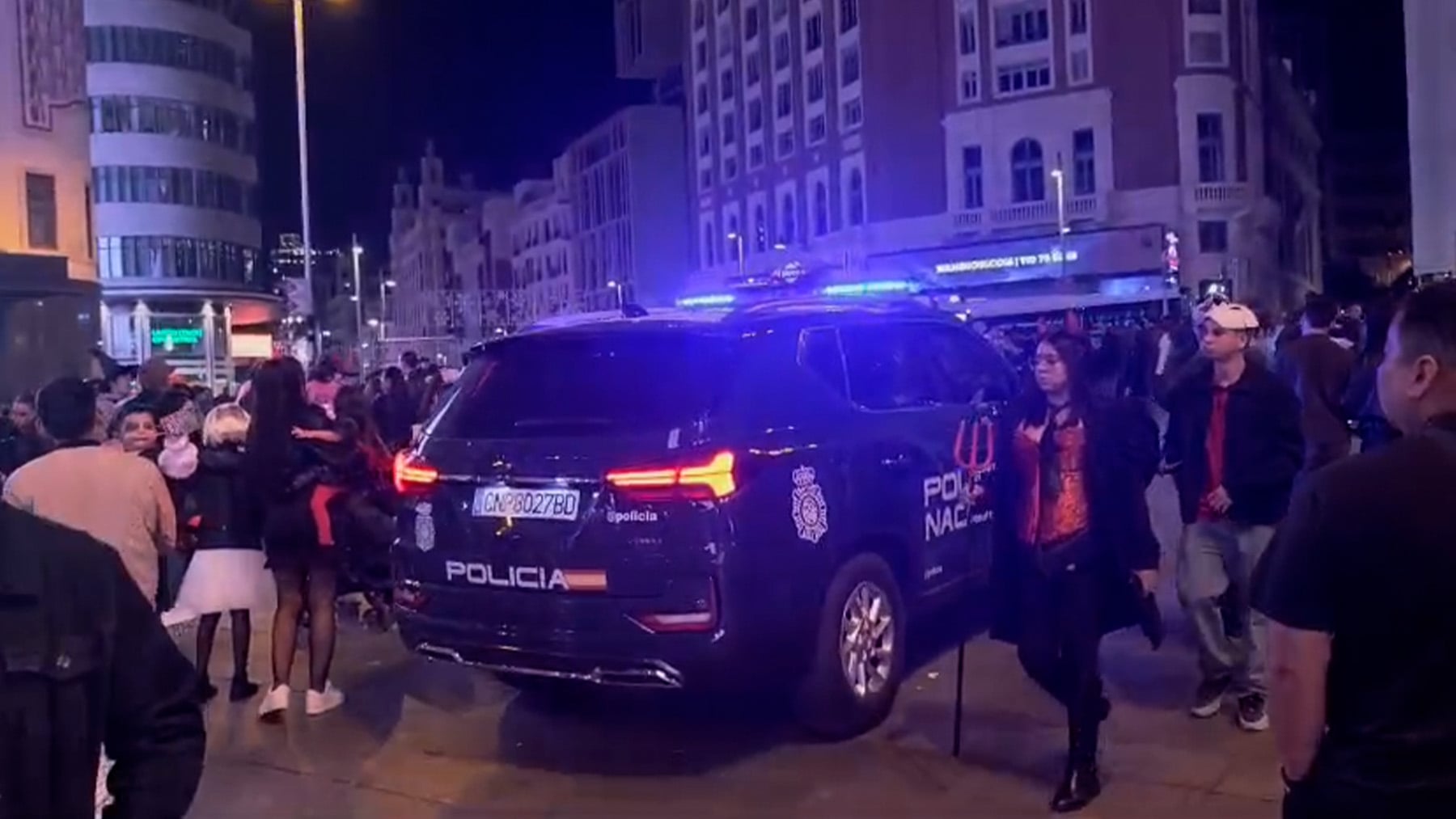 Las concentraciones de Blocus transcurren sin incidentes en Madrid y Barcelona tras el despliegue policial y la detención de sus líderes