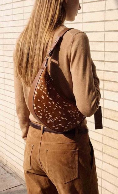 Bolso con estampado de Kalk