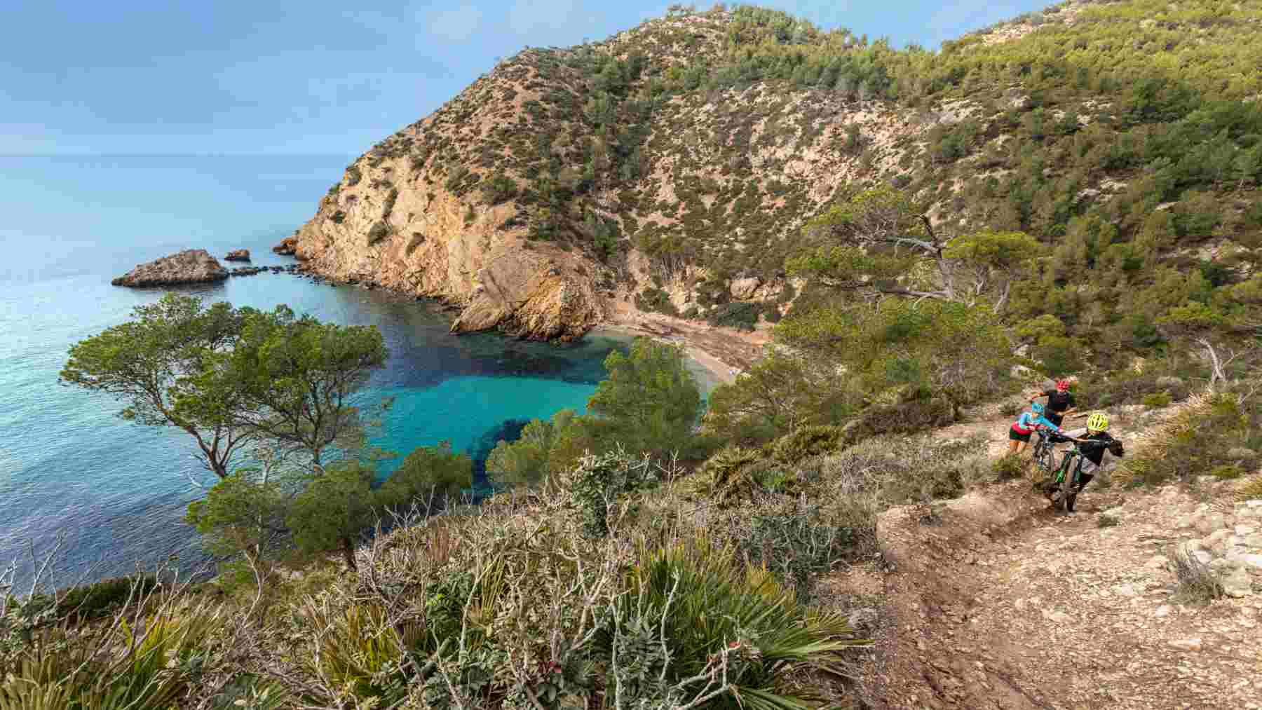 Uno de los parajes naturales de la costa mallorquina.