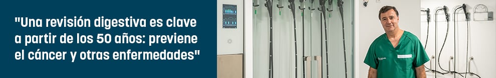 Una revisión digestiva es clave a partir de los 50 años: previene el cáncer y otras enfermedades