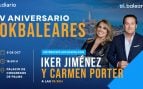 Iker Jiménez, Carmen Porter y Eduardo Inda pondrán el broche de oro al V aniversario de OKBALEARES