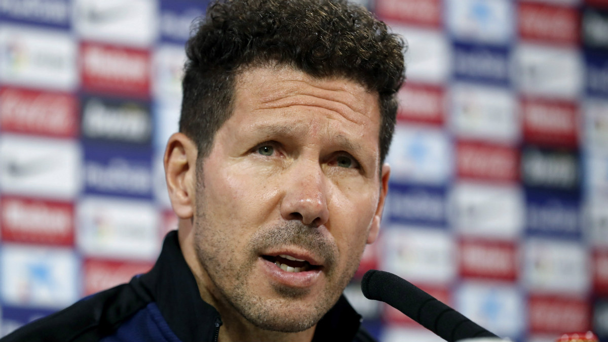 Simeone debe descartar a ocho jugadores, como mínimo, en pretemporada. (EFE)