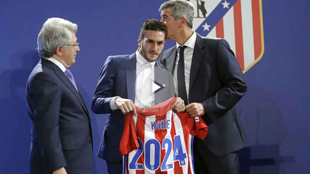 Recado de Koke a Griezmann: «Muy pocos equipos hay mejores que el Atlético»