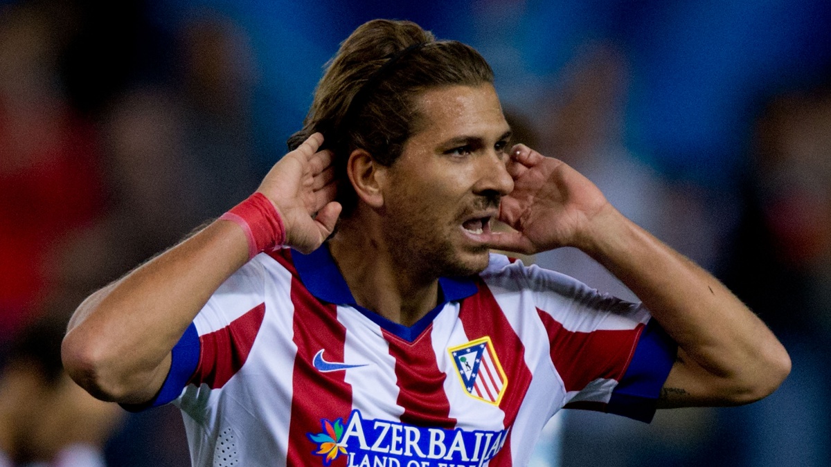 Alessio Cerci celebra un gol con el Atlético de Madrid