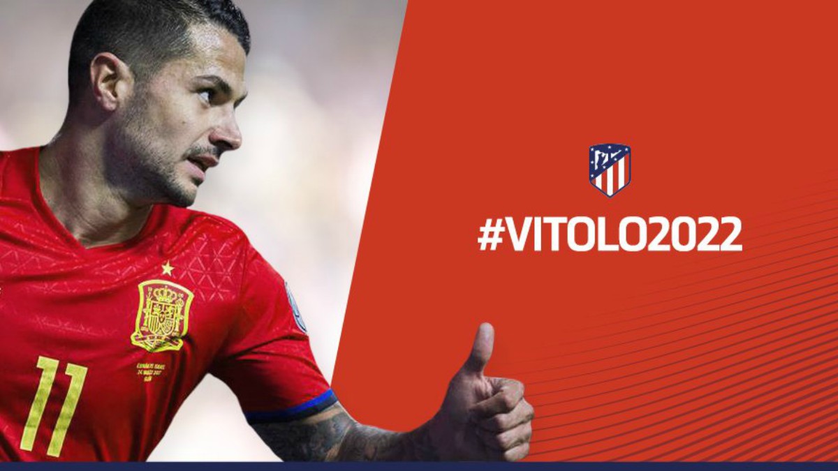 Vitolo, nuevo jugador del Atlético de Madrid.