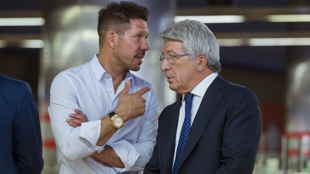 Cerezo habló sobre Diego Costa durante un acto del Atlético. (EFE)