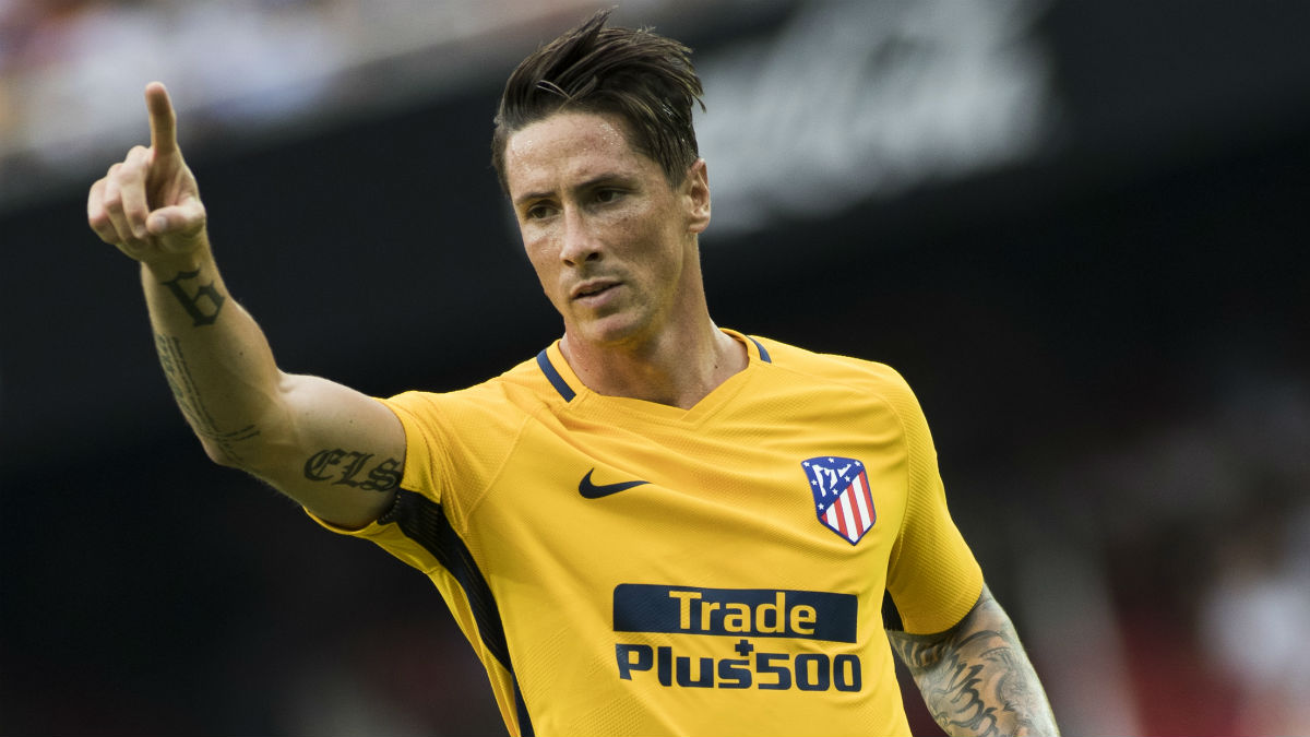 Fernando Torres, en un partido en Mestalla. (AFP)