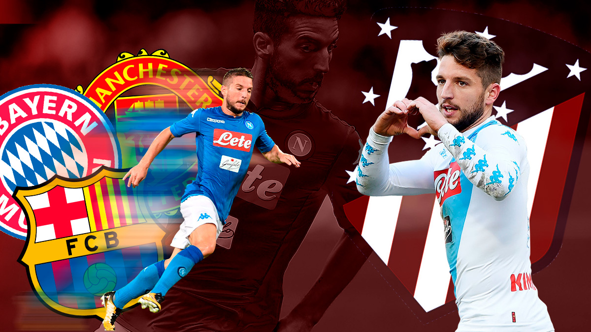 Barcelona, Bayern y United también quieren a Mertens