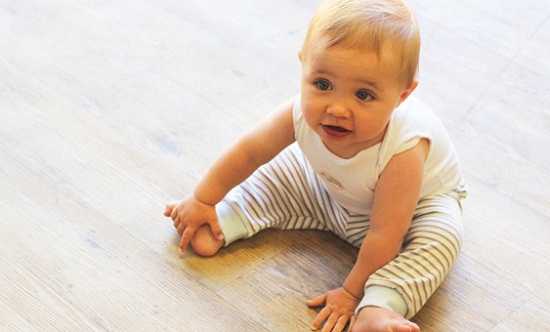 Ejercicio físico del bebé durante el primer año de vida