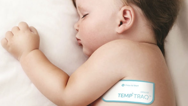 TempTraq o cómo controlar la fiebre del bebé desde el móvil