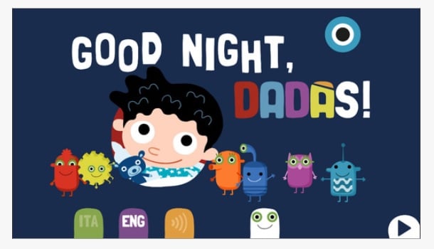 Good Night Dadas, la app para dejar de tener miedo a la oscuridad