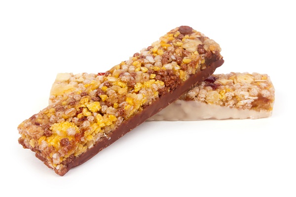 Two nutritious granola bars