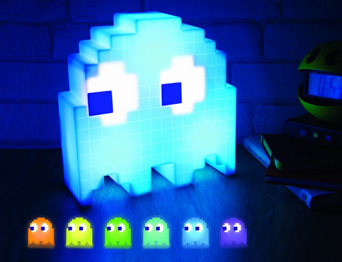 Pac-Man, la lámpara más divertida para el cuarto infantil