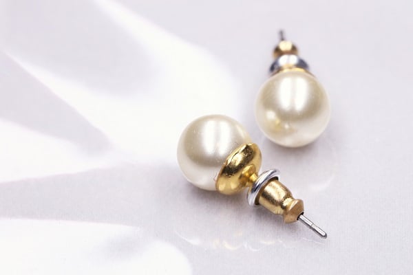 Pearl earrings