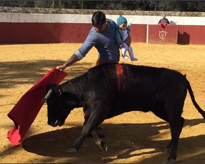 Polémica foto de Francisco Rivera con su hija, que la Fiscalía de Menores estudiará