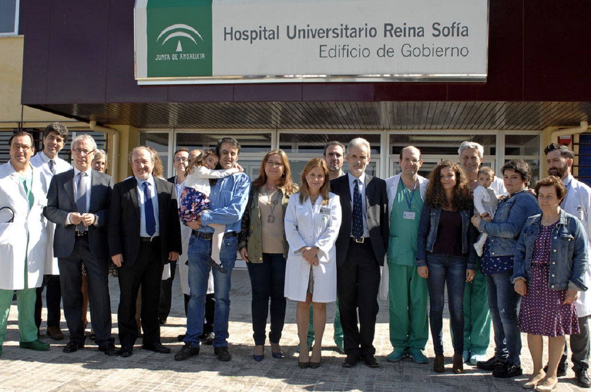 El Hospital cordobés Reina Sofía, pionero en el trasplante hepático a un bebé