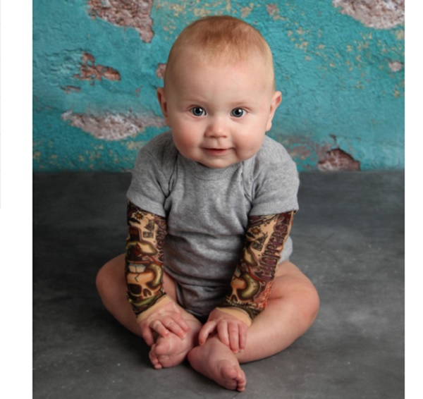 Tatuajes para bebés, la última moda