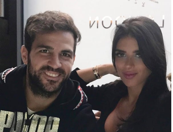 Cesc Fábregas será padre por tercera vez